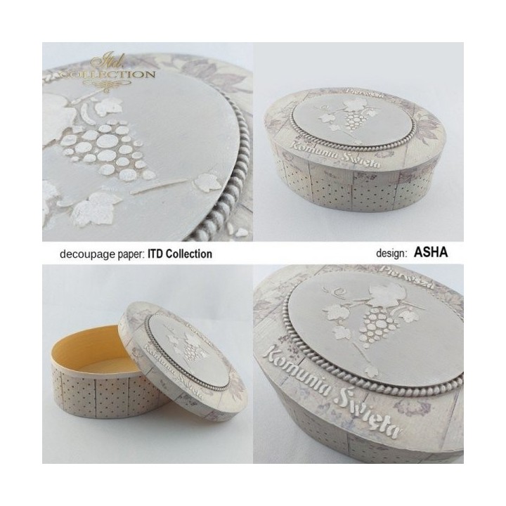 Sjabloon voor scrapbooking en decoupage 16x16 cm ST0136A
