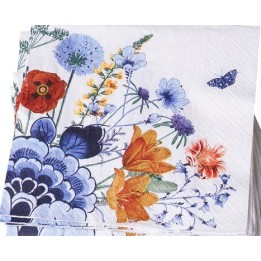 Wildbloemen servet 33x33cm