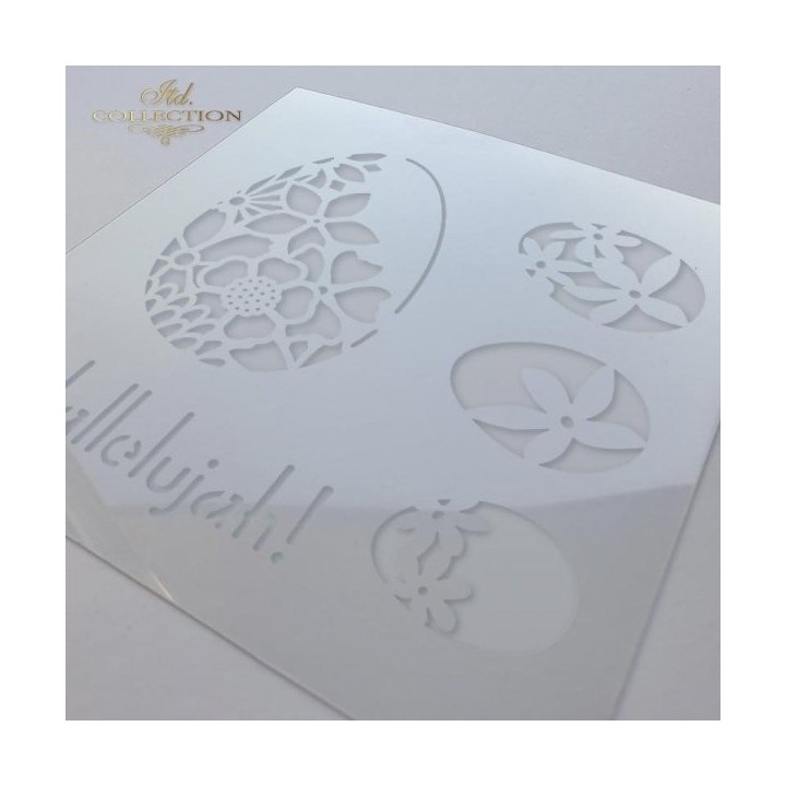 Sjabloon voor scrapbooking en decoupage 16x16 cm ST0144A