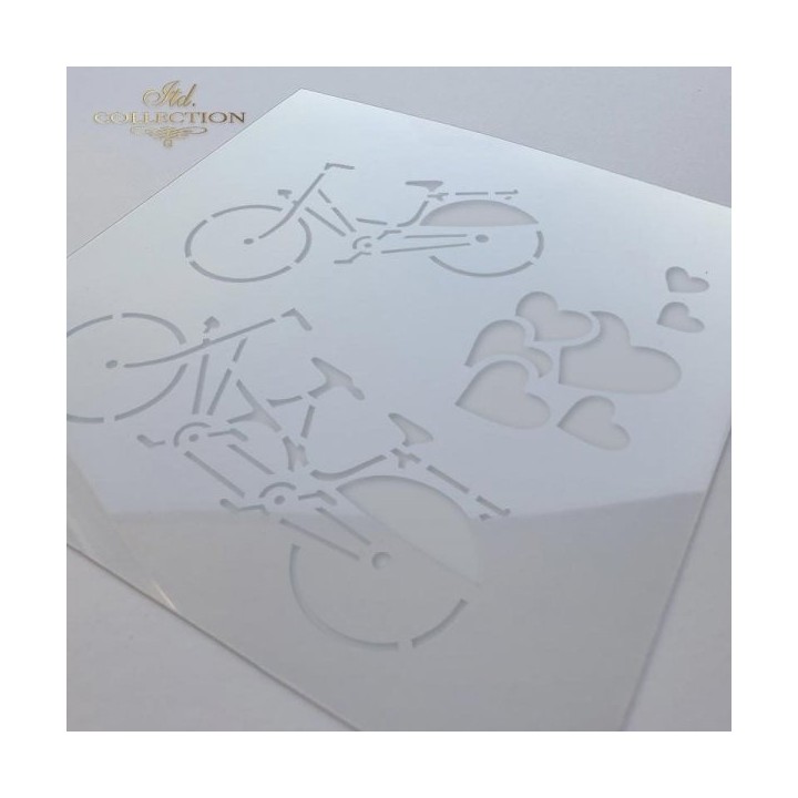 Sjabloon voor scrapbooking en decoupage 16x16 cm ST0147A