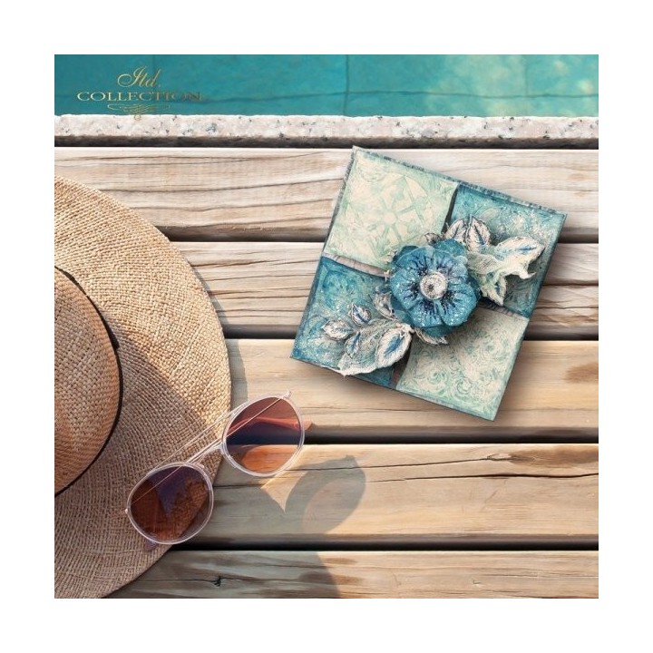 Sjabloon voor scrapbooking en decoupage 16x16 cm ST0148B