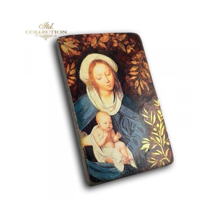 Sjabloon voor scrapbooking en decoupage 16x16 cm ST0152A
