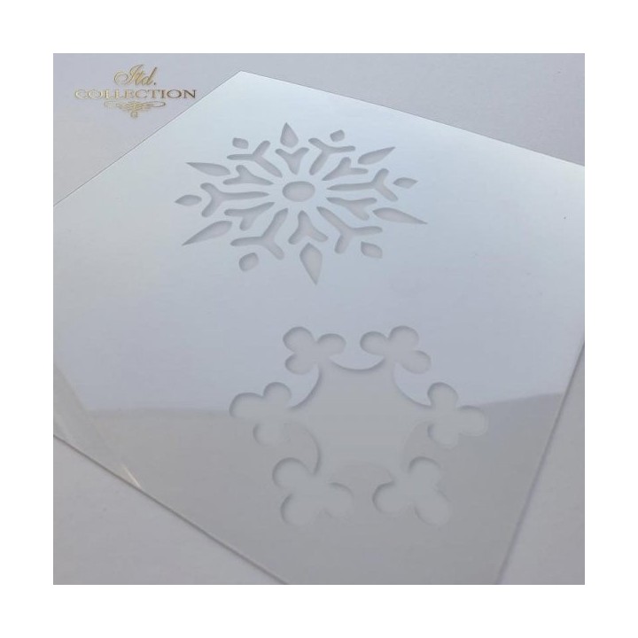 Sjabloon voor scrapbooking en decoupage 16x16 cm ST0156A