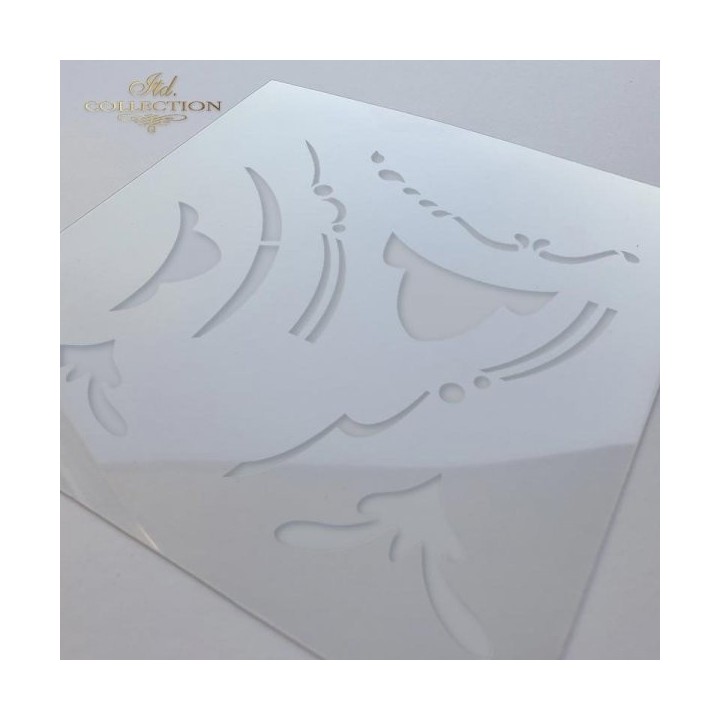 Sjabloon voor scrapbooking en decoupage 16x16 cm ST0159A