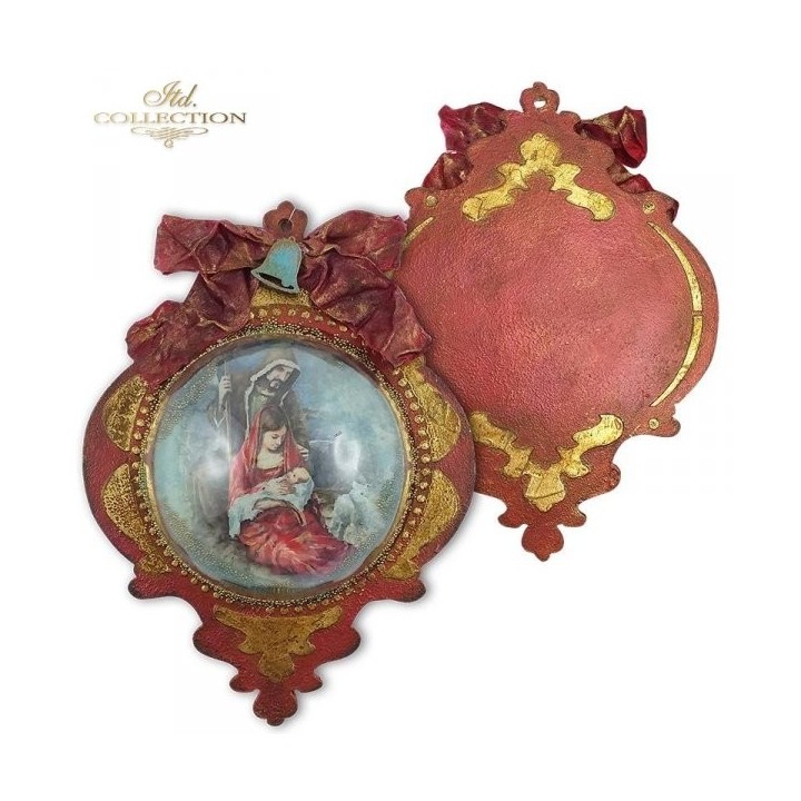 Sjabloon voor scrapbooking en decoupage 16x16 cm ST0160A