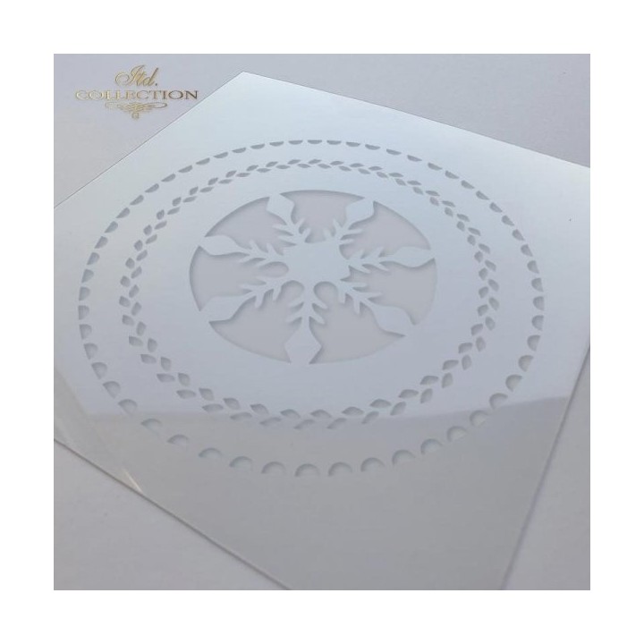 Sjabloon voor scrapbooking en decoupage 16x16 cm ST0163B