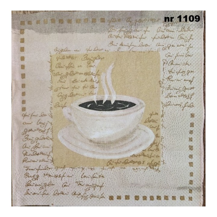 Coffee time servet 33x33cm