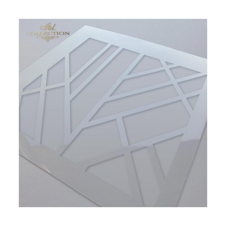 Sjabloon voor scrapbooking en decoupage 16x16 cm ST0170A