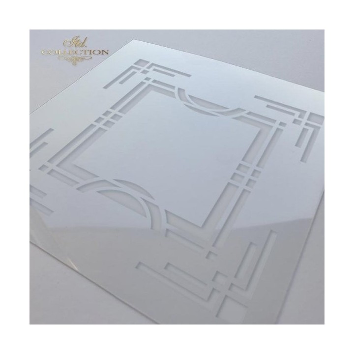 Sjabloon voor scrapbooking en decoupage 16x16 cm ST0173B