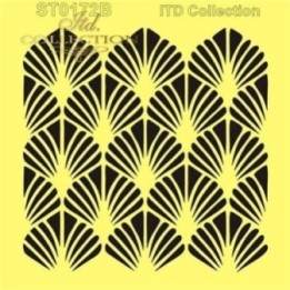 Sjabloon voor scrapbooking en decoupage 16x16 cm ST0172B