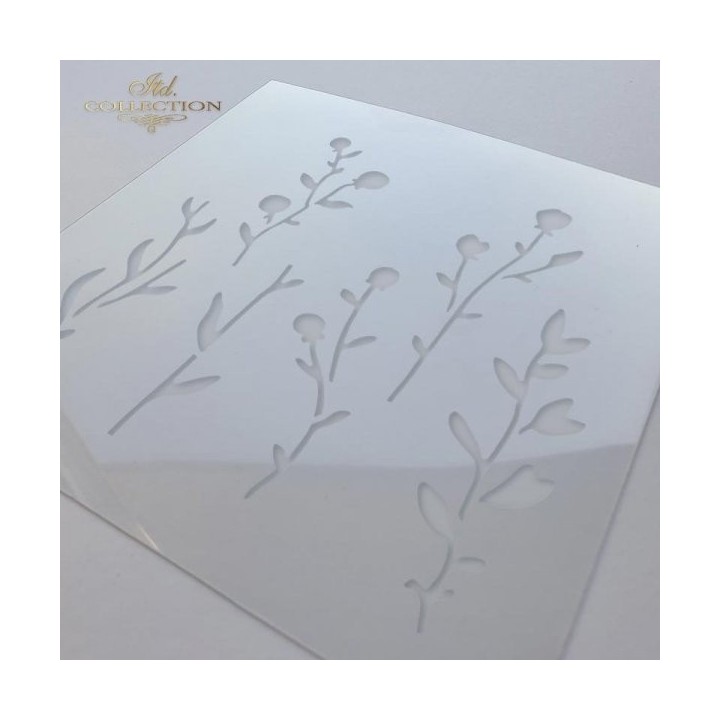 Sjabloon voor scrapbooking en decoupage 16x16 cm ST0175A