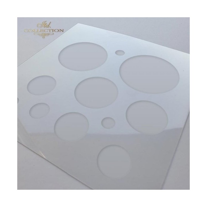 Sjabloon voor scrapbooking en decoupage 16x16 cm ST0177A