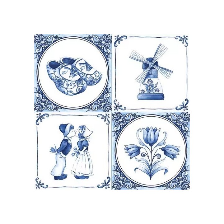 Holland servet 33x33cm