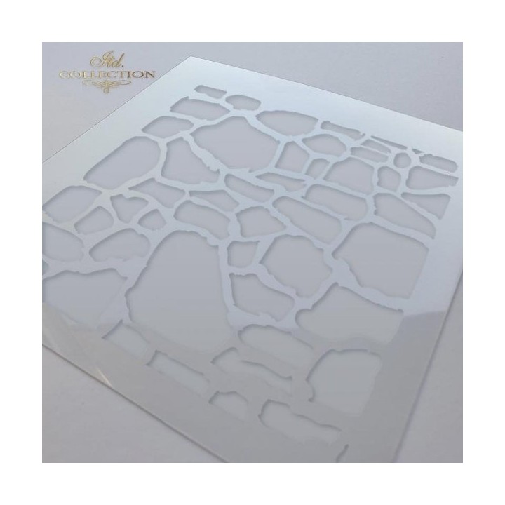 Sjabloon voor scrapbooking en decoupage 16x16 cm ST0186B