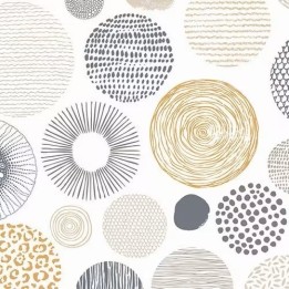 Circles texture servet 33x33cm