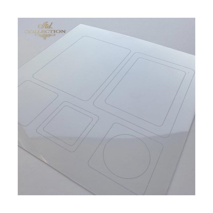 Sjabloon voor scrapbooking en decoupage 16x16 cm ST0188A