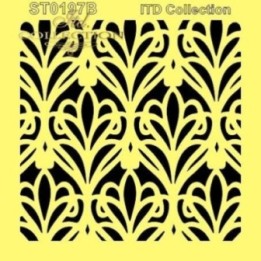 Sjabloon voor scrapbooking en decoupage 16x16 cm ST0197B