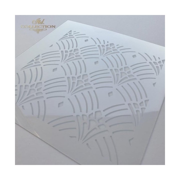 Sjabloon voor scrapbooking en decoupage 16x16 cm ST0198B