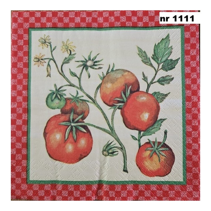 Tomatos servet 33x33cm