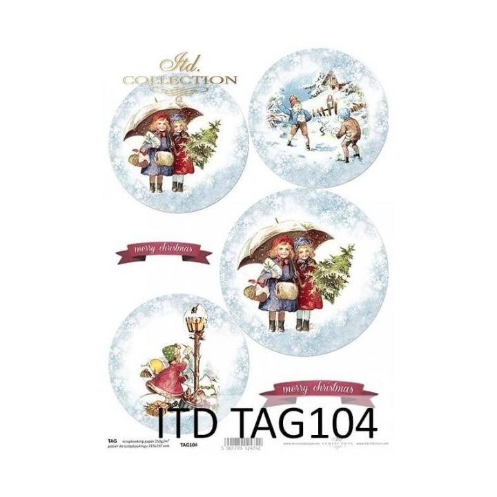 Karton voor kerstballen TAG0104