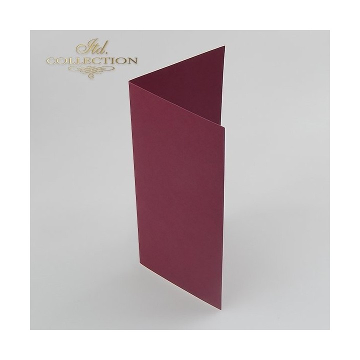 Kaartbasis BDK-004 * bordeauxrood