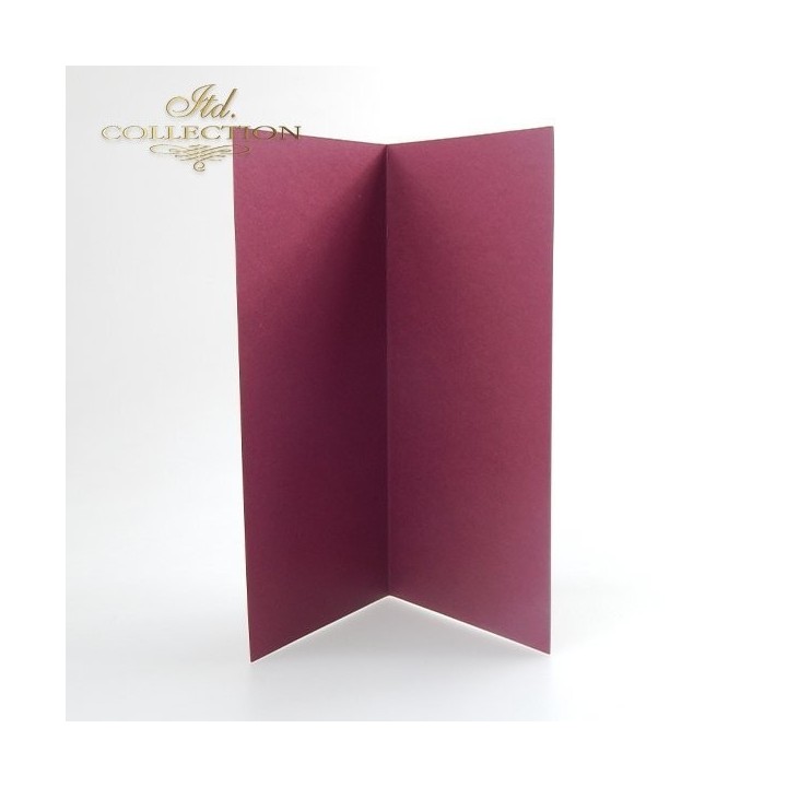 Kaartbasis BDK-004 * bordeauxrood