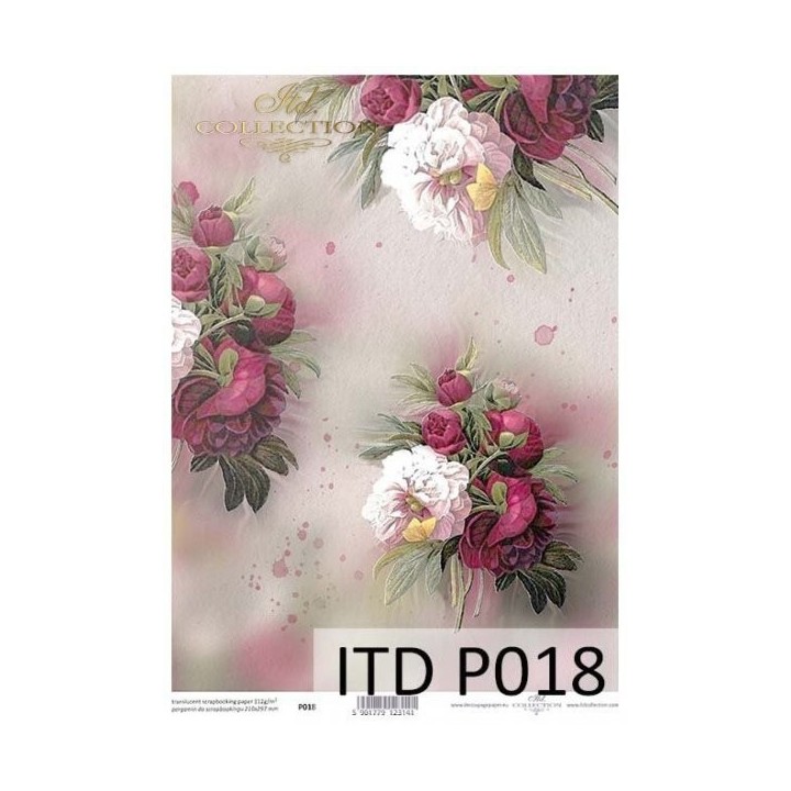 Translucent scrapbookpapier P0018