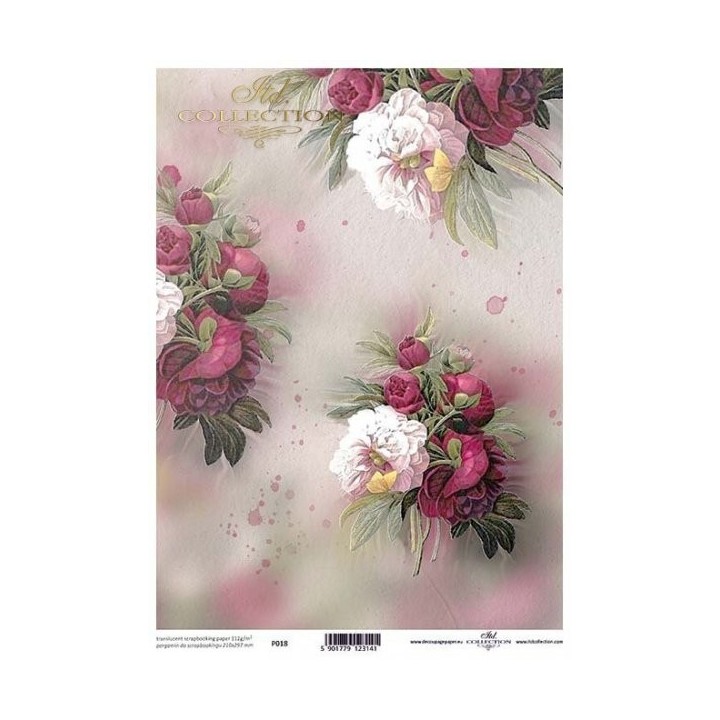 Translucent scrapbookpapier P0018