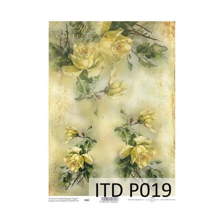 Translucent scrapbookingpapier P0019