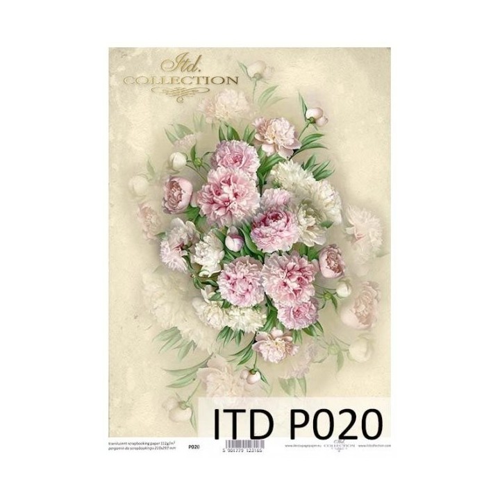 Translucent scrapbookpapier P0020