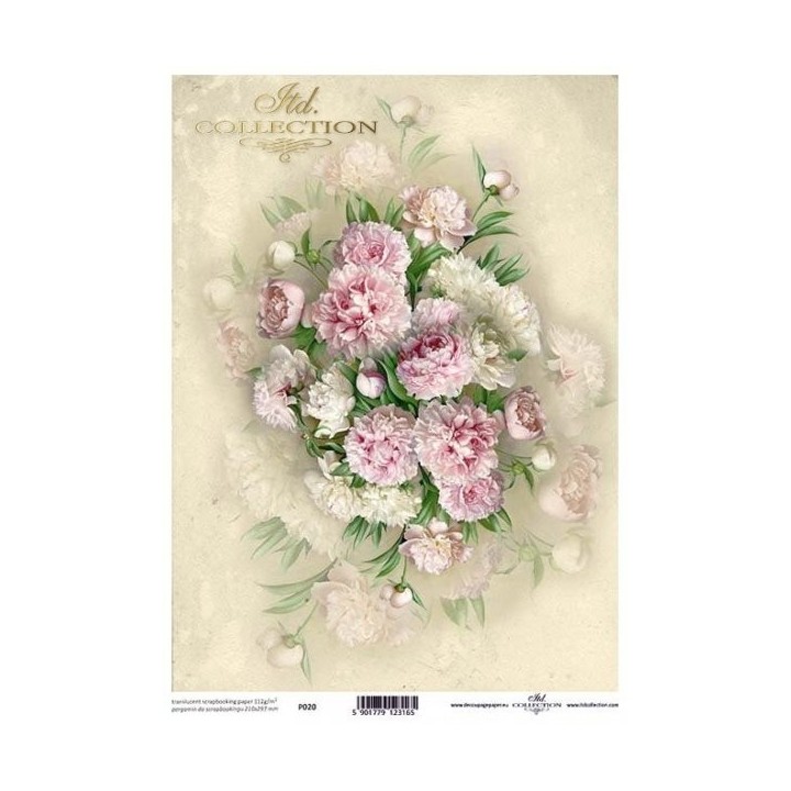 Translucent scrapbookpapier P0020
