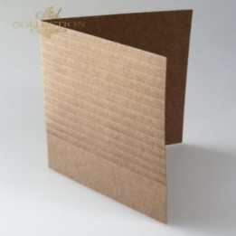 Kaartbasis BDK-019 * donkerbeige