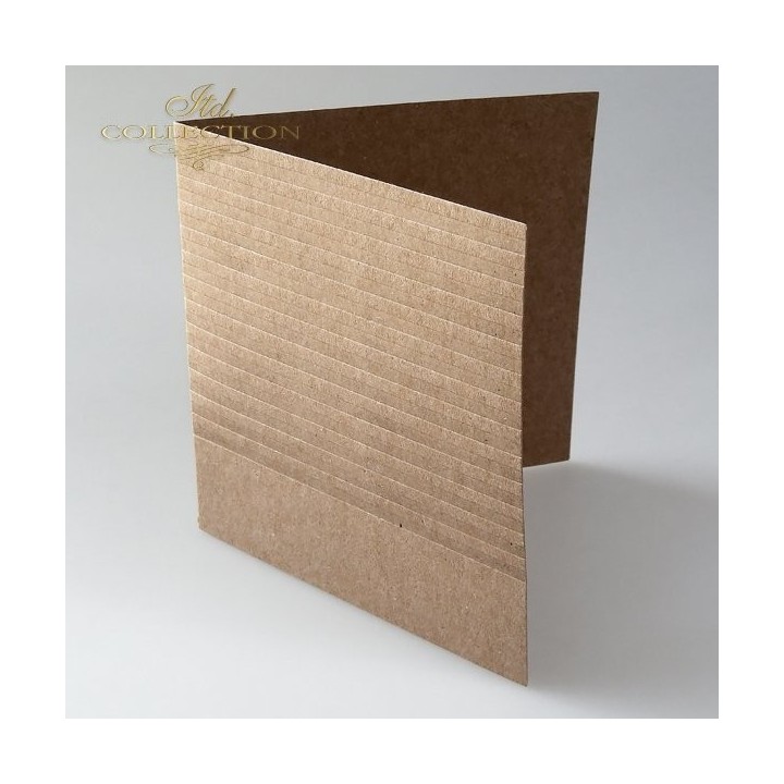 Kaartbasis BDK-019 * donkerbeige