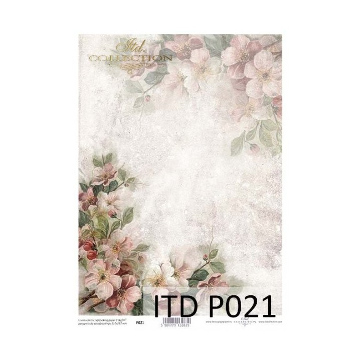 Translucent scrapbookpapier P0021