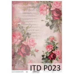 Doorzichtig scrapbookpapier P0023