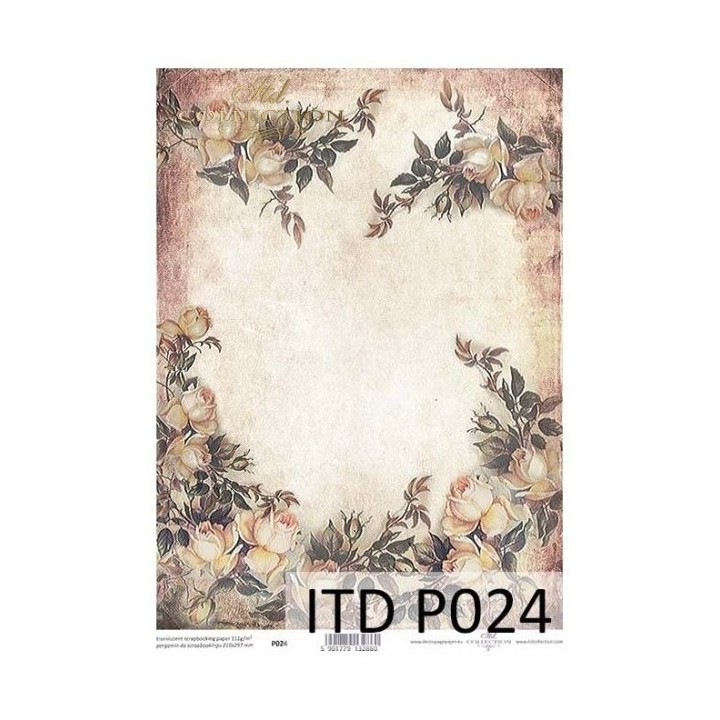 Translucent scrapbookpapier P0024