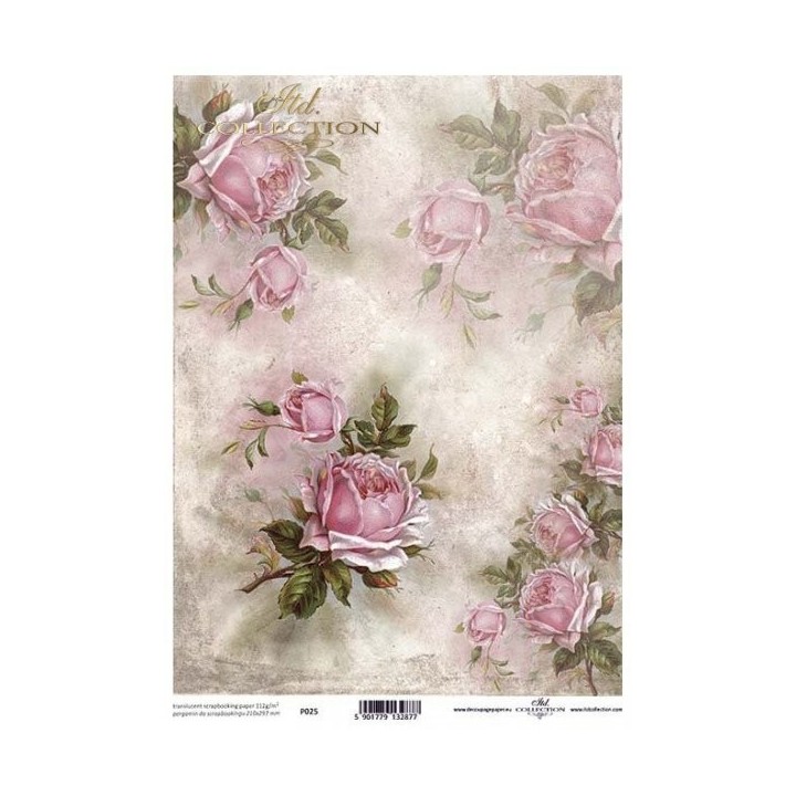 Translucent scrapbookpapier P0025
