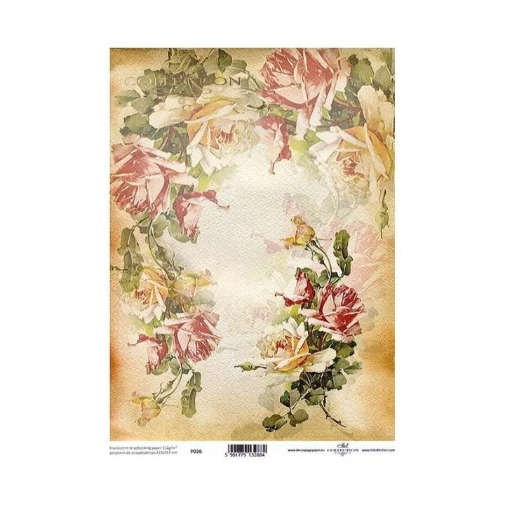 Translucent scrapbookpapier P0026