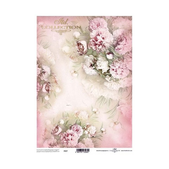 Translucent scrapbookingpapier P0027