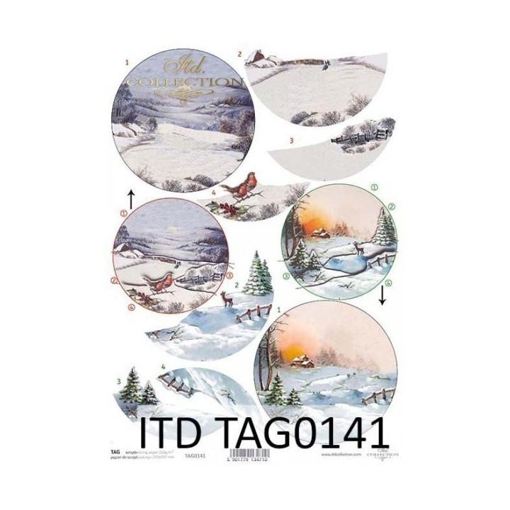 Karton voor kerstballen TAG0141