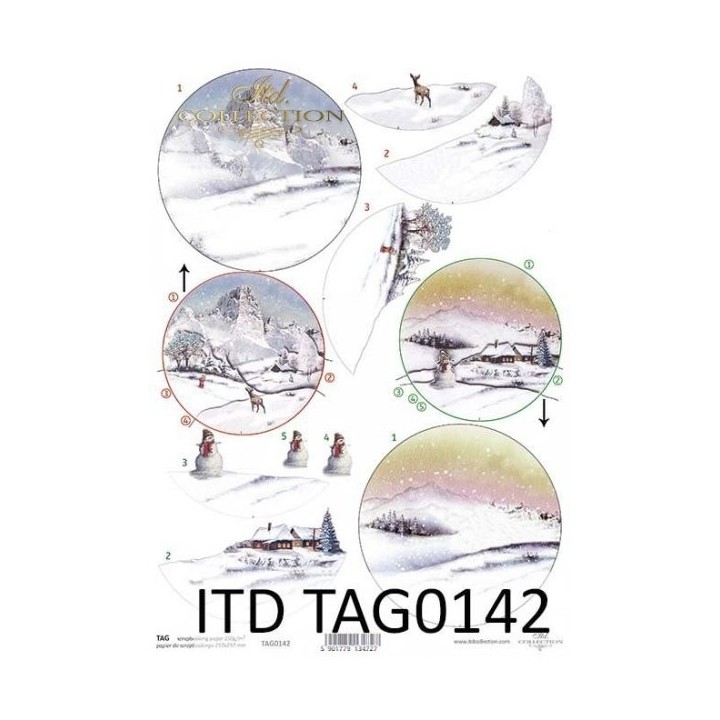 Karton voor kerstballen TAG0142