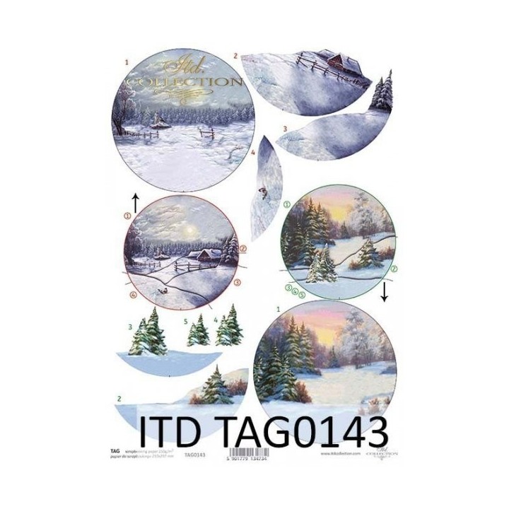 Karton voor kerstballen TAG0143