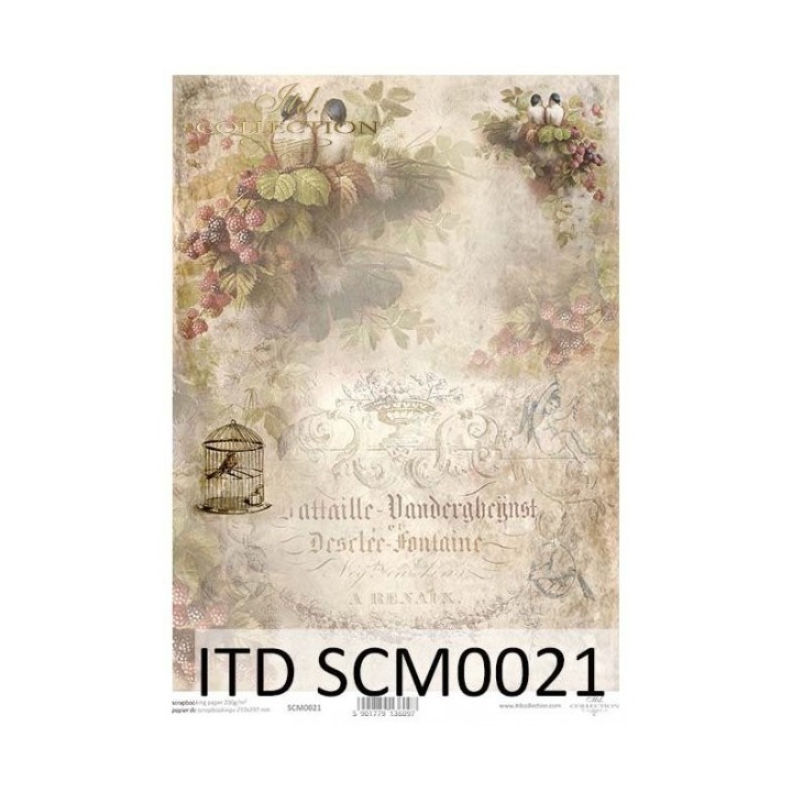 scrapbookpapier SSCM0021