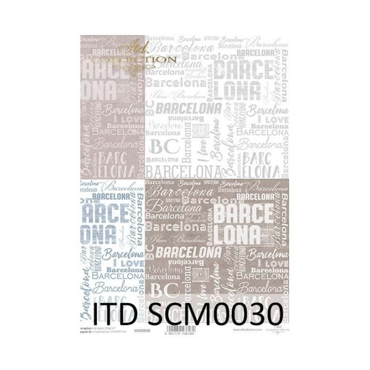 scrapbookpapier SSCM0030