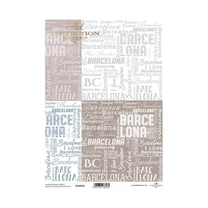 scrapbookpapier SSCM0030