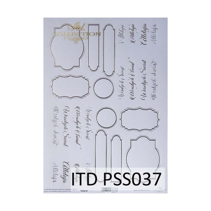 Speciaal papier voor scrapbooking PSS037