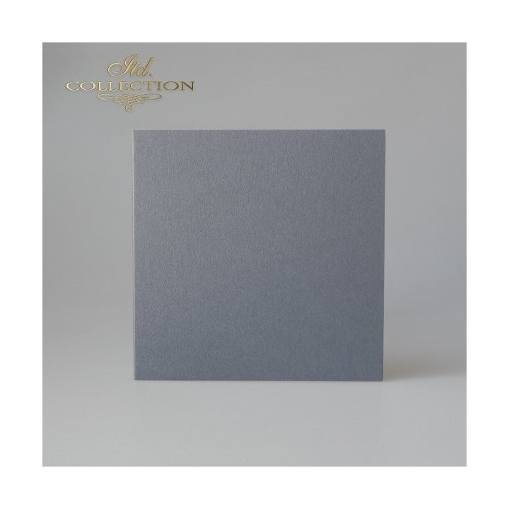Kaartbasis BDK-028 * iriserende donkerzilveren kleur