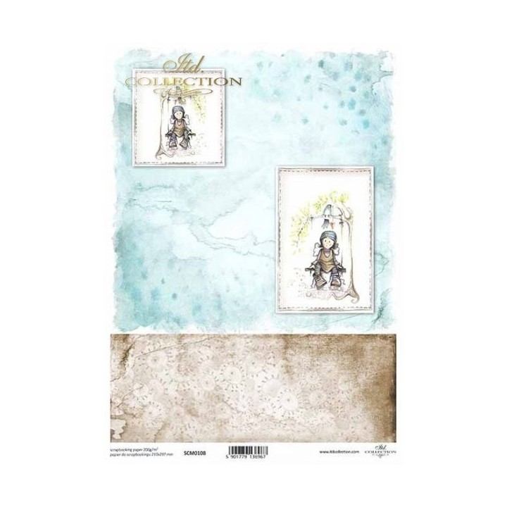 scrapbookpapier SSCM0108