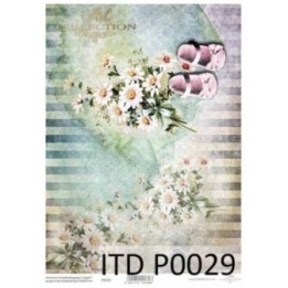 Translucent scrapbookingpapier P0029