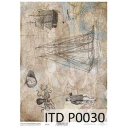 Translucent scrapbookpapier P0030